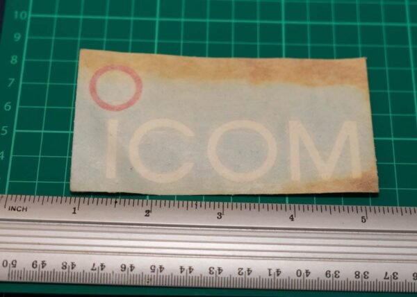 ICOM Radio Sticker