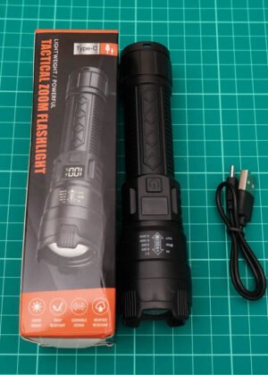 USB-C Weatherproof Led Zoom Torch