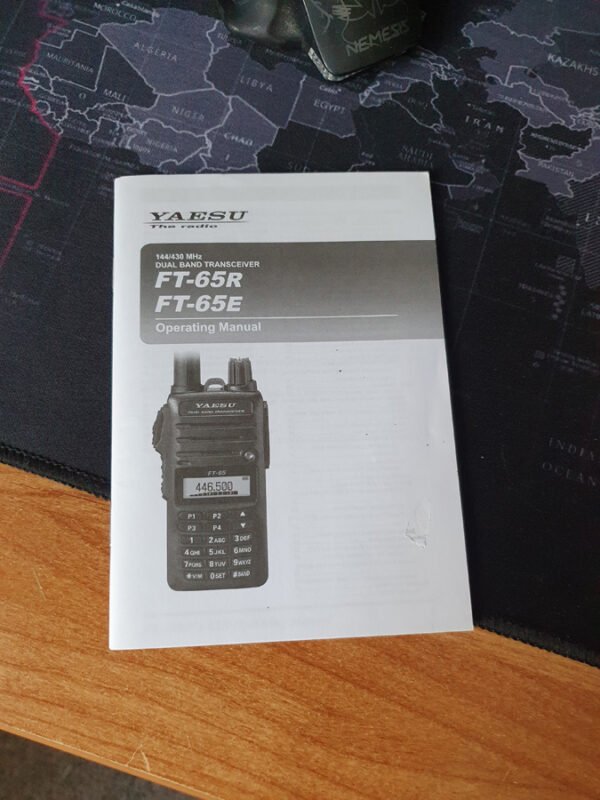Yaesu FT65 English Manual