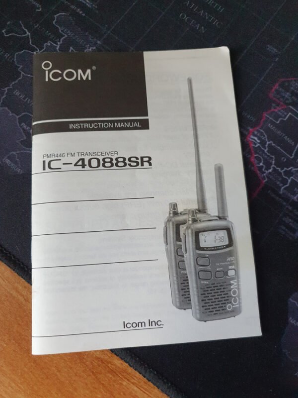 Icom IC-4088SR Instruction Manual