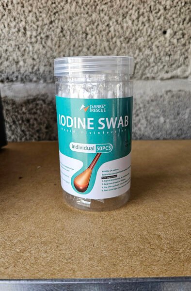 50x Iodine Swabs
