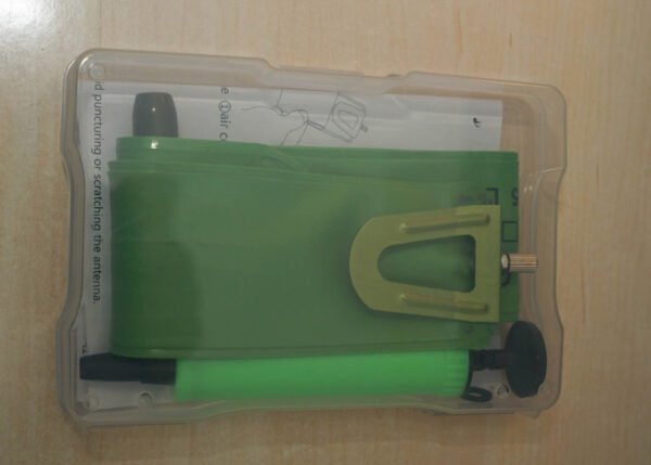 Dual-Band VHF UHF Inflatable Antenna