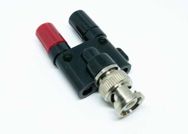 BNC Male to Two Dual Banana Female Jack 4mm Binding Post
