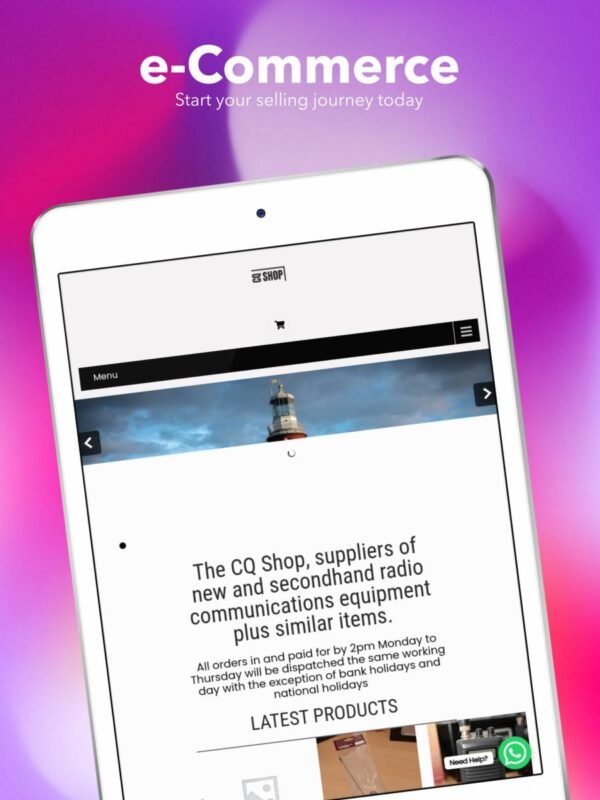 e-Commerce Website Design and Hosting