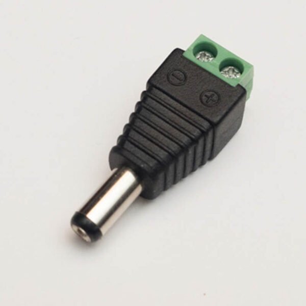 Screw Terminal Connector DC Power Jack 5.5mm x 2.1mm (Male)