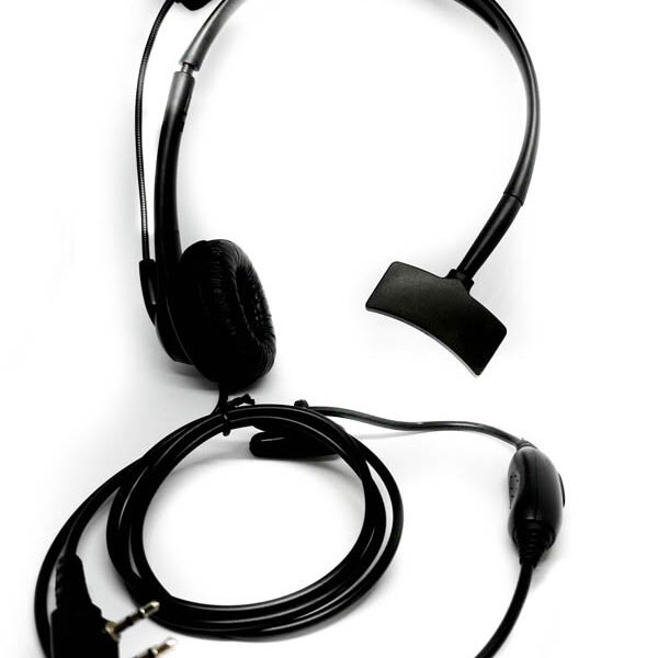 Baofeng / Quangsheng 2 Pin Over Ear Headset with PTT