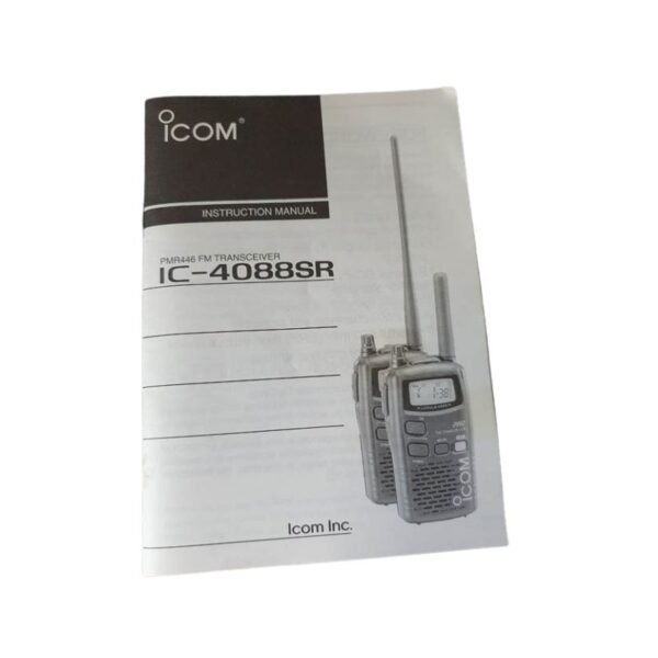 Icom 4088-SR Users Manual