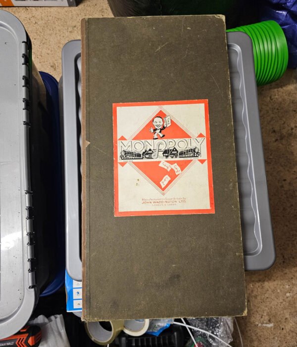 Vintage Monopoly Board