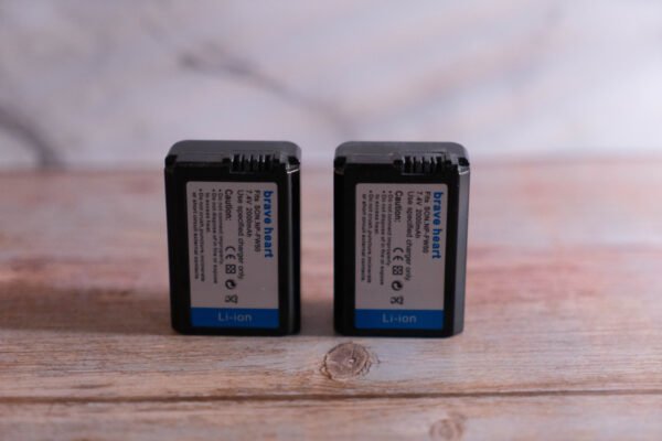 Brave Heart - Sony NP-FW50 Battery x2