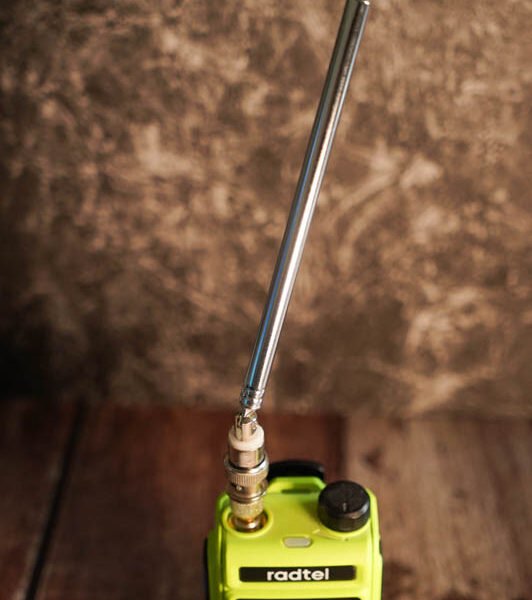 Telescopic VHF UHF Airband Scanner / Receiver Antenna - BNC