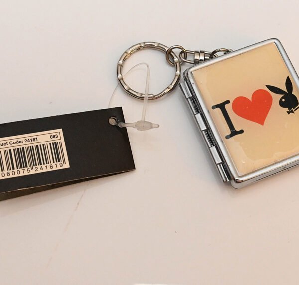 I Love Playboy Keyring