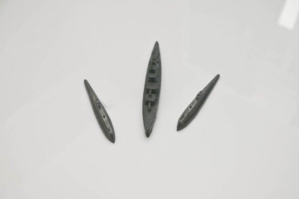 Set of Three LEAD Ship Models