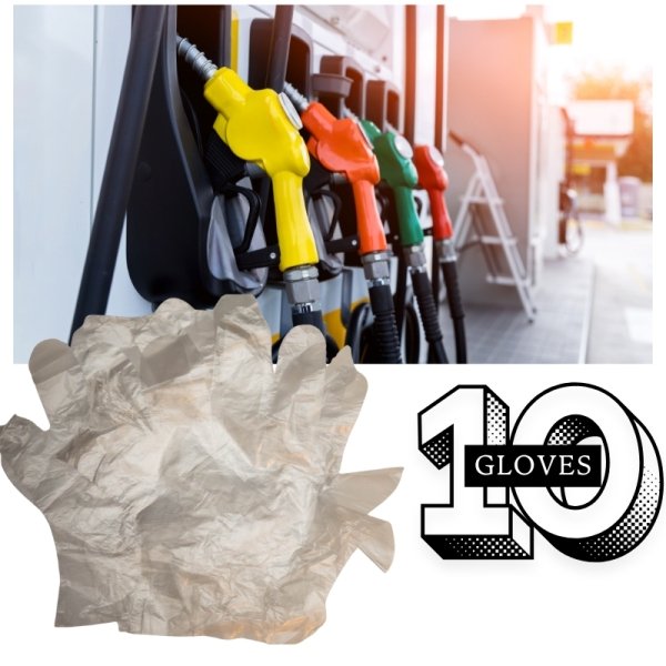 Car Refuelling Gloves X5 Pairs