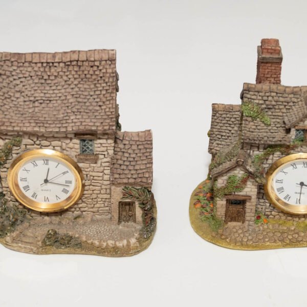 Lilliput Lane - Two Miniature House Clocks