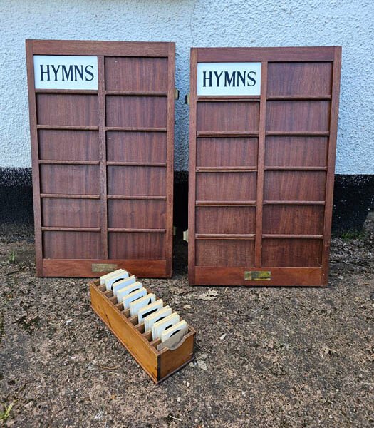 Methodist Church Hymn Boards and Numbers Set
