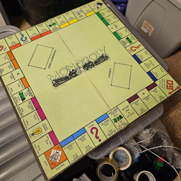 Vintage Monopoly Board