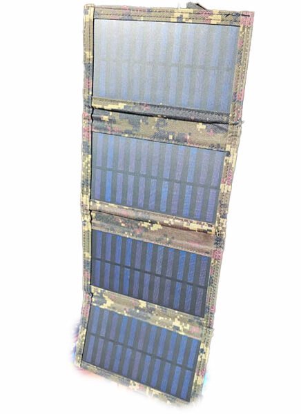 Four Panel Folding Solar Panel with USB Out