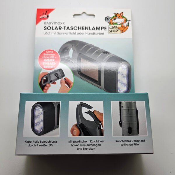 Solar / Wind Up Torch