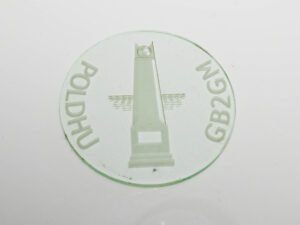 Vintage GB2GM Poldhu Amateur Radio Club Drinks Coaster