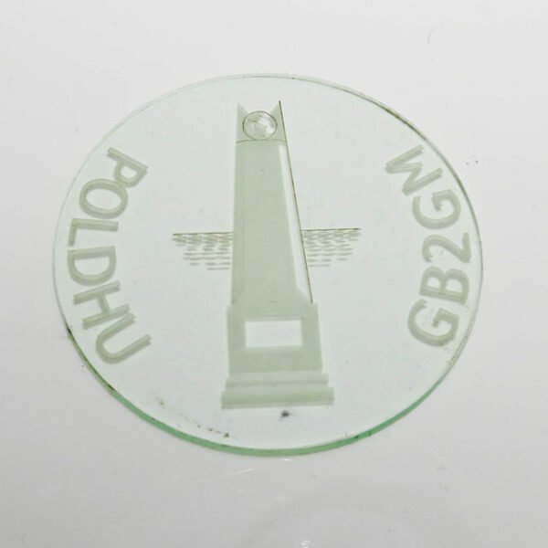 Vintage GB2GM Poldhu Amateur Radio Club Drinks Coaster