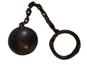 Antique Original Ball and Chain