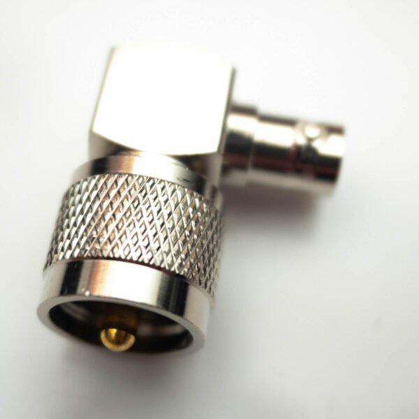 Right Angle PL259 to BNC