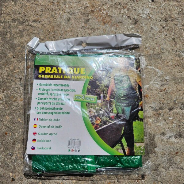 Outdoor Garden PVC Cover with Easy Wipe Down Top with Pockets