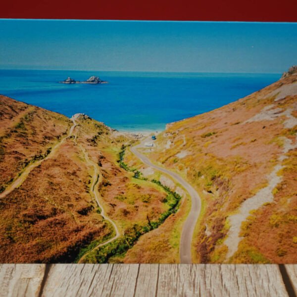 Cot Valley, West Cornwall Greetings Card and Envelope