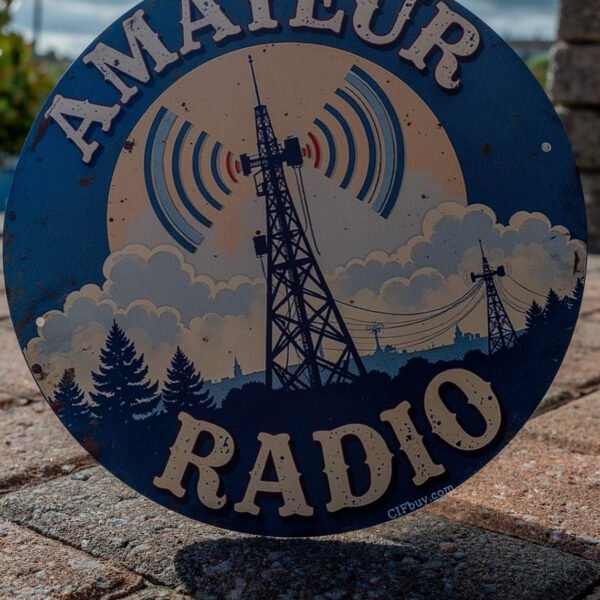 Vintage Amateur Radio Sign