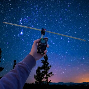 Handheld Satcom RX Antenna