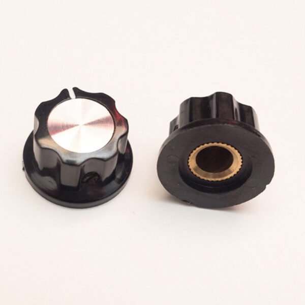 Silver and Black Plastic Replacement Switches - 6mm Thread