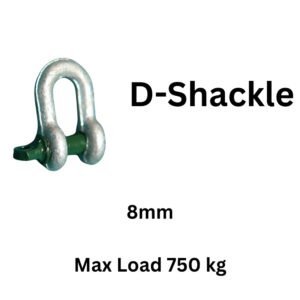 D-Shackle - Green - Max Load 750kg