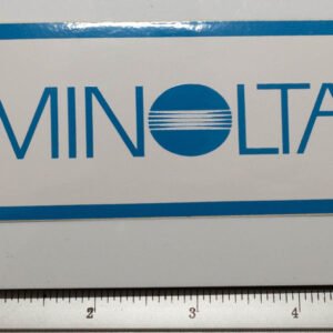 Vintage Minolta Sticker