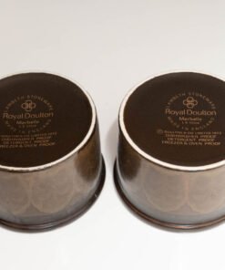 Royal Doulton Lambeth Stoneware Desert Bowls
