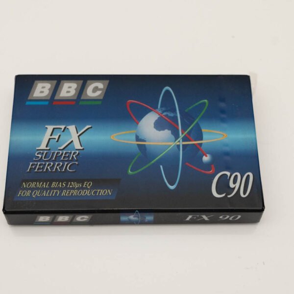 BBC FX Super Ferric C90 Blank Audio Cassette Tape Normal Bias - New & Sealed
