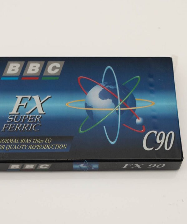 BBC FX Super Ferric C90 Blank Audio Cassette Tape Normal Bias - New & Sealed