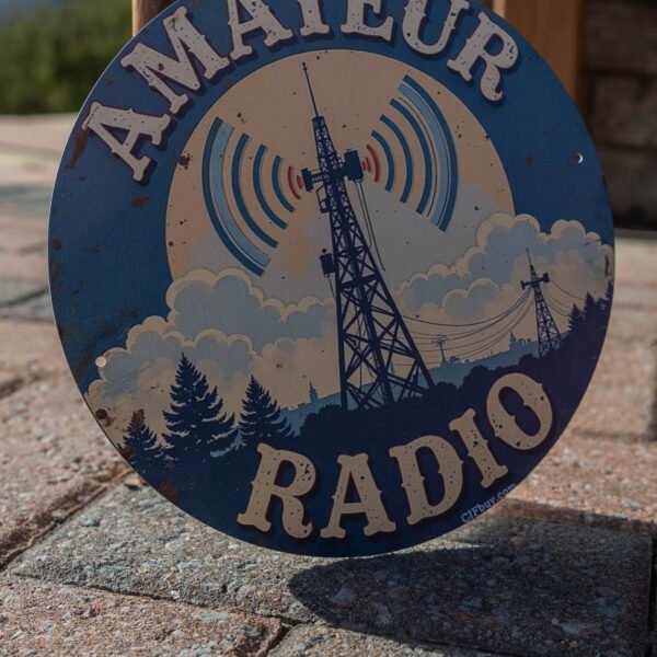 Metal Sign - Amateur Radio