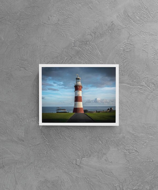 Plymouth Lighthouse - Smeatons Tower - Photographic Print