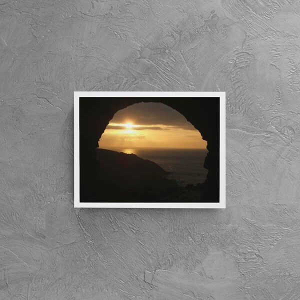 Sunset at Botallack - West Cornwall - Photographic Print