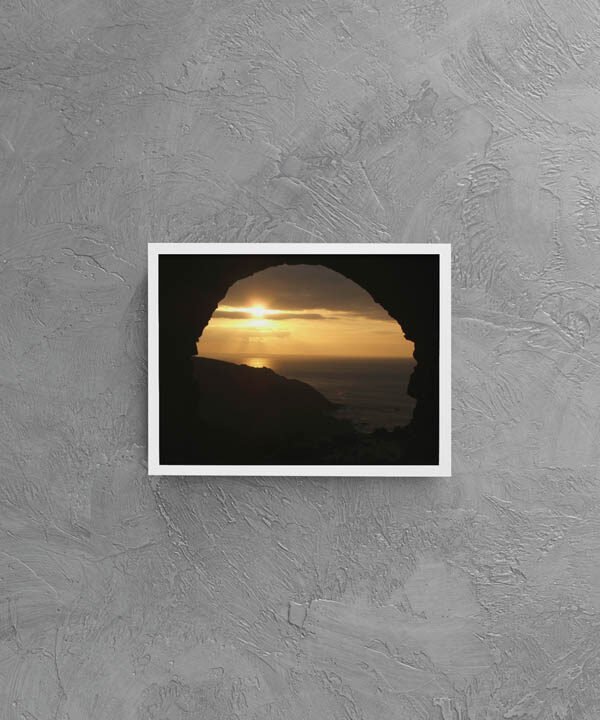Sunset at Botallack - West Cornwall - Photographic Print