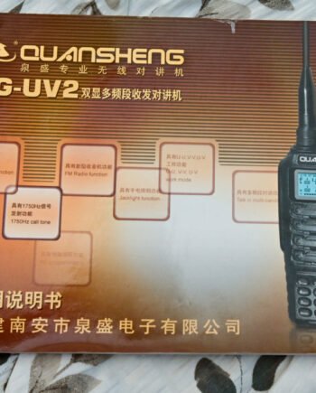 Quansheng TG-UV2 - English Manual
